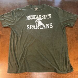 Concepts Sport Michigan State Spartans T-Shirt Mens X Large Green MSU